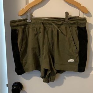 Green Nike Shorts